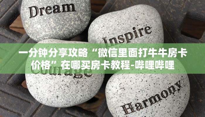 一分钟分享攻略“微信里面打牛牛房卡价格”在哪买房卡教程-哔哩哔哩 一分钟分享攻略“微信里面打牛牛房卡价格”在哪买房卡教程-哔哩哔哩