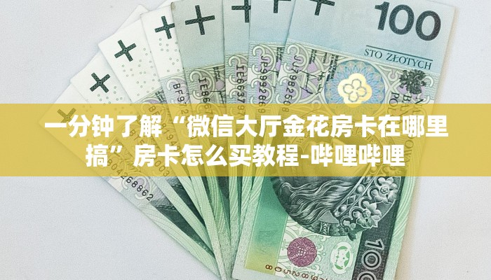 一分钟了解“微信大厅金花房卡在哪里搞”房卡怎么买教程-哔哩哔哩