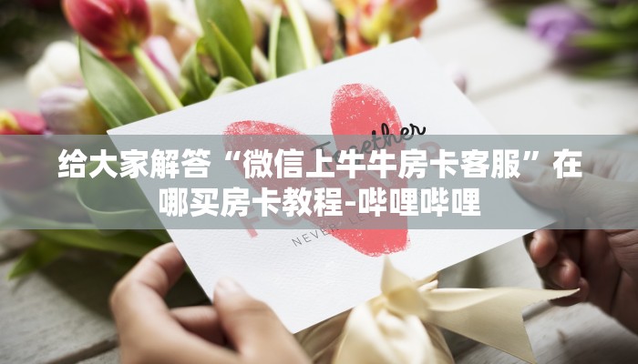 给大家解答“微信上牛牛房卡客服”在哪买房卡教程-哔哩哔哩