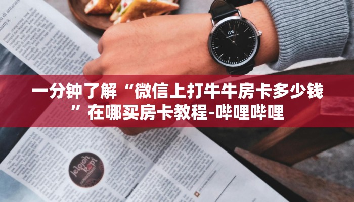 一分钟了解“微信上打牛牛房卡多少钱”在哪买房卡教程-哔哩哔哩
